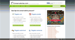 Desktop Screenshot of conservatorias.com